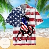 American Flag Horse Hawaiian Shirt