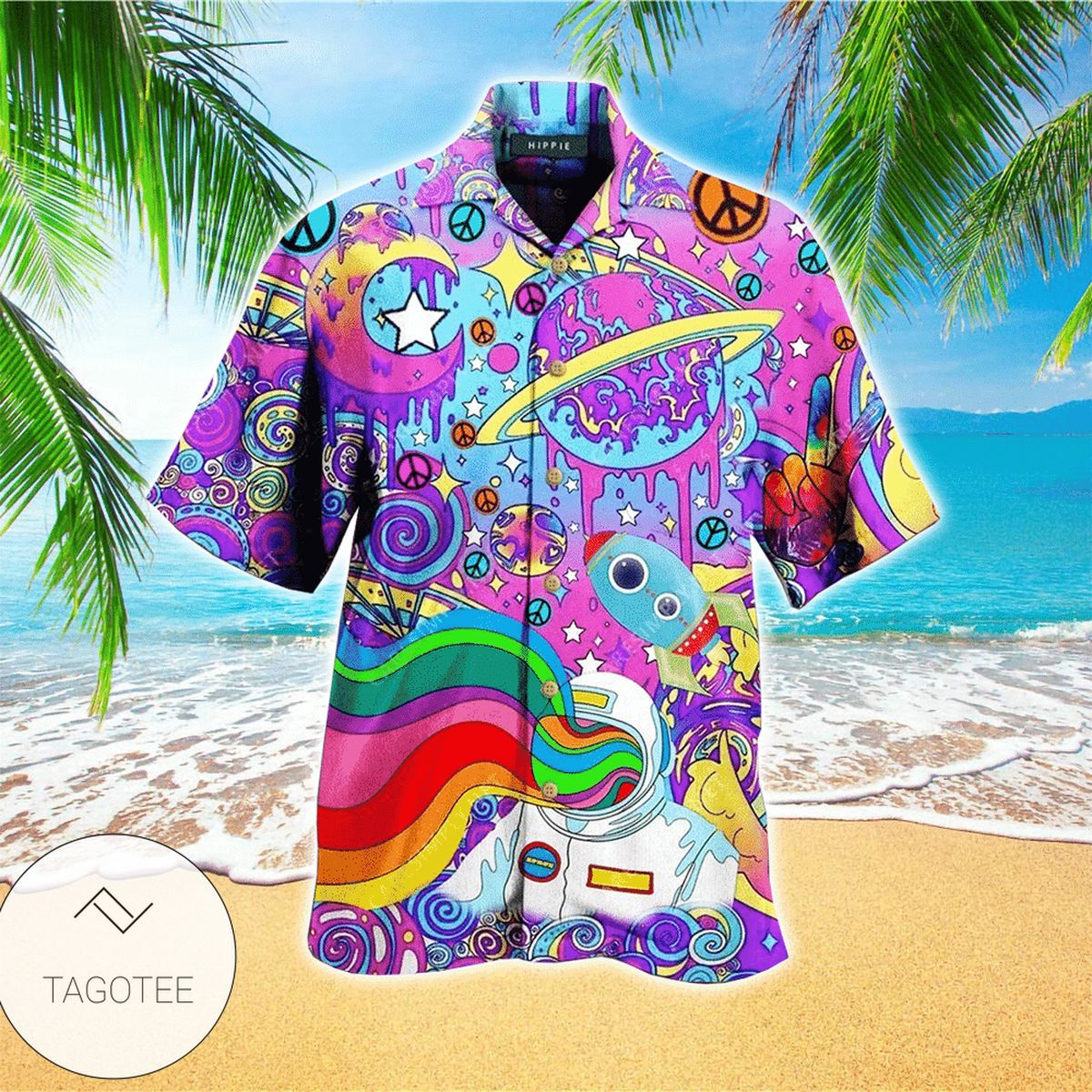 Apollo Hippie Style Hawaiian Shirt