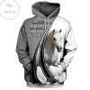 Arabian Horse Gray Hoodie