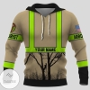 Arborist Personalized Tan Hoodie