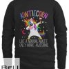 Auntiecorn Like A Normal Auntie Only More Awesome T-shirt