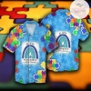 Autism Hawaii Shirt Autism Awareness In April We Wear Blue Autism Aloha Shirt Autism Shirt