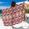 Aztec Western Style Print Pattern Sarong Womens Swimsuit Hawaiian Pareo Beach Wrap
