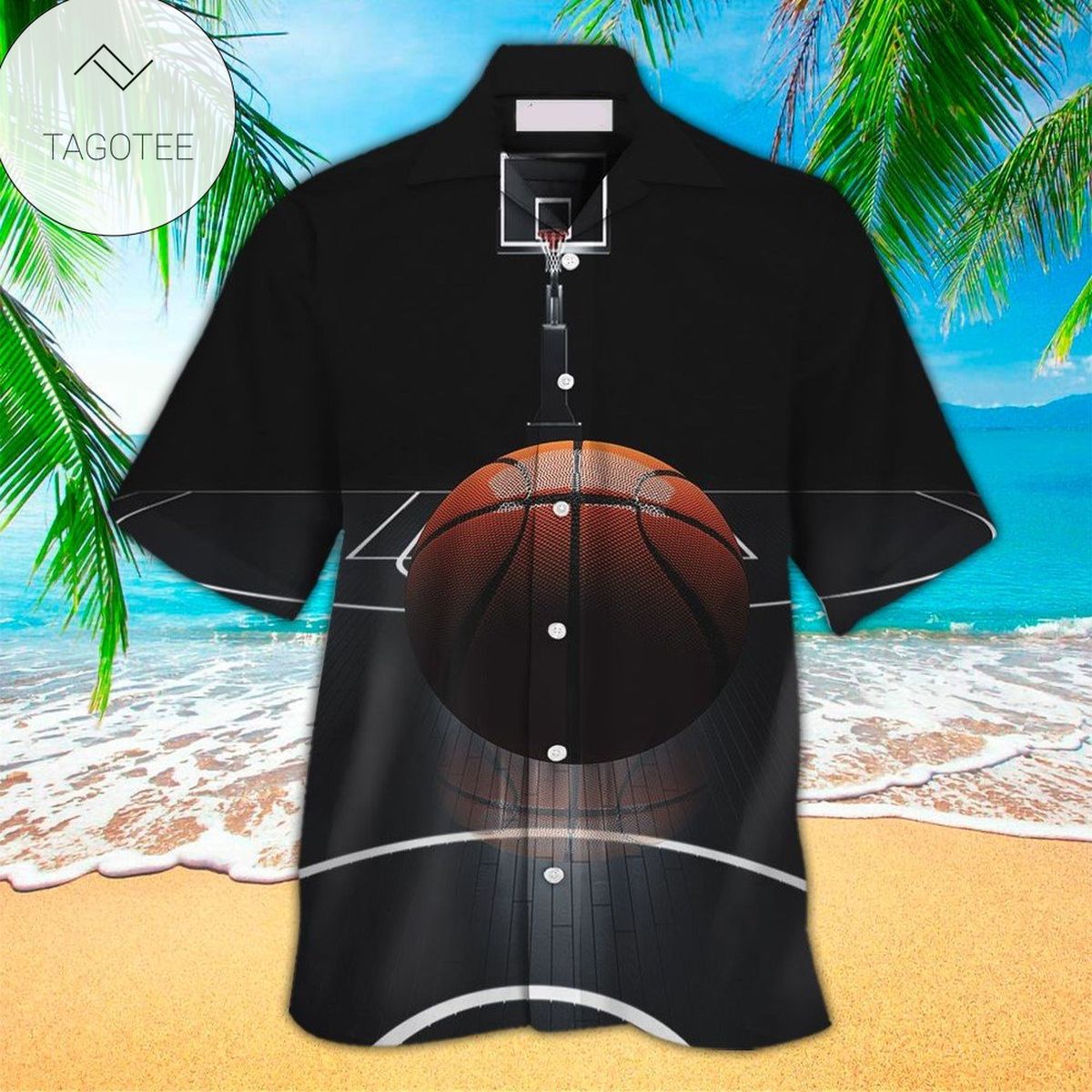 Basketball Aloha Shirt Perfect Hawaiian Shirt For Basketball Lover