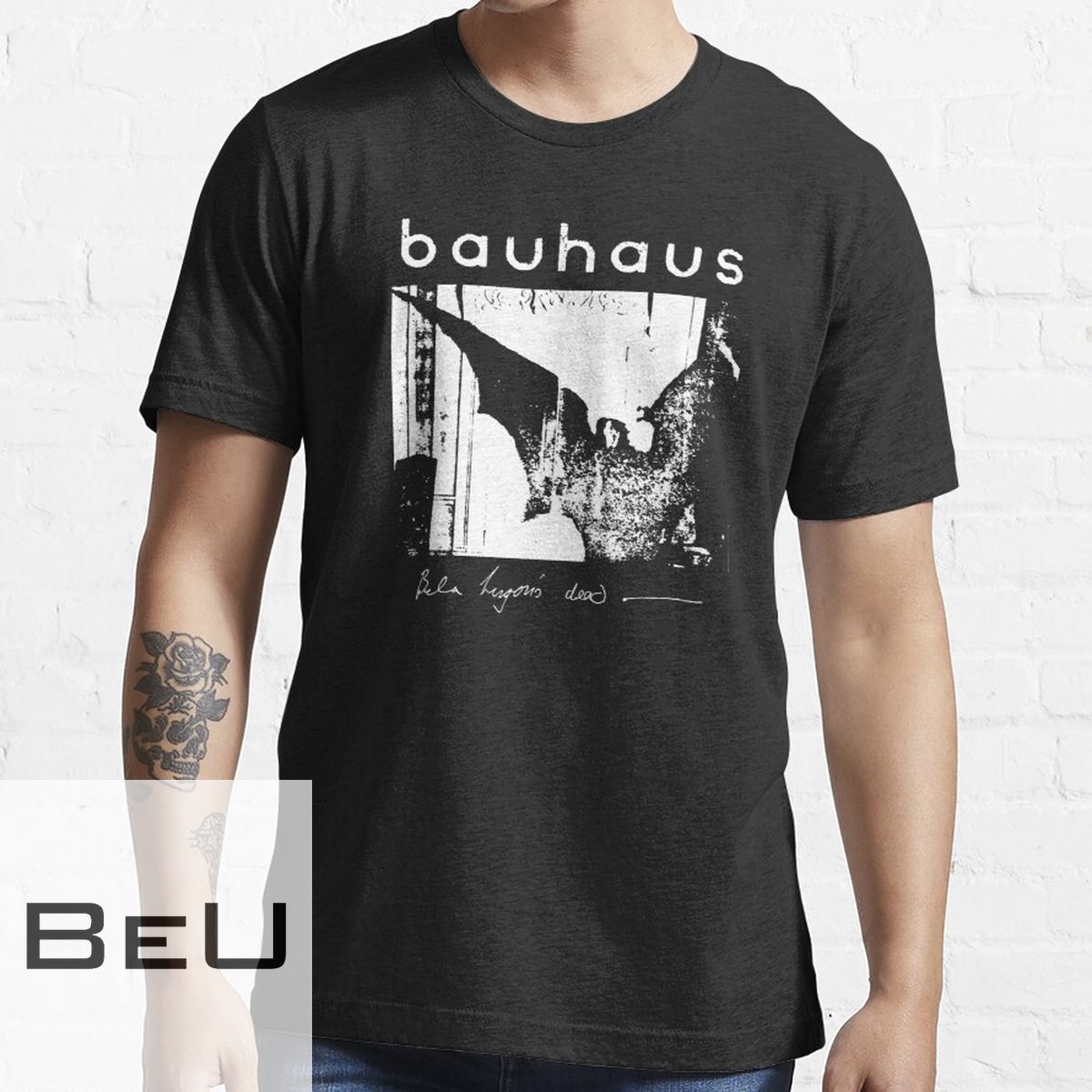 Bauhaus - Bat Wings - Bela Lugosi's Dead Essential T-shirt