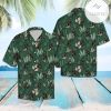 Bigfoot Hawaiian Shirt Bigfoot Tropical Jungle Palm Pattern Hawaii Aloha Shirt