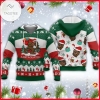 Bigfoot Santa Christmas Camping Knitting Pattern All Over Print Hoodie