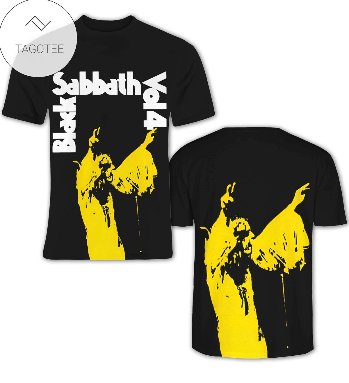 Black Sabbath Vol 4 Album Cover Shirt