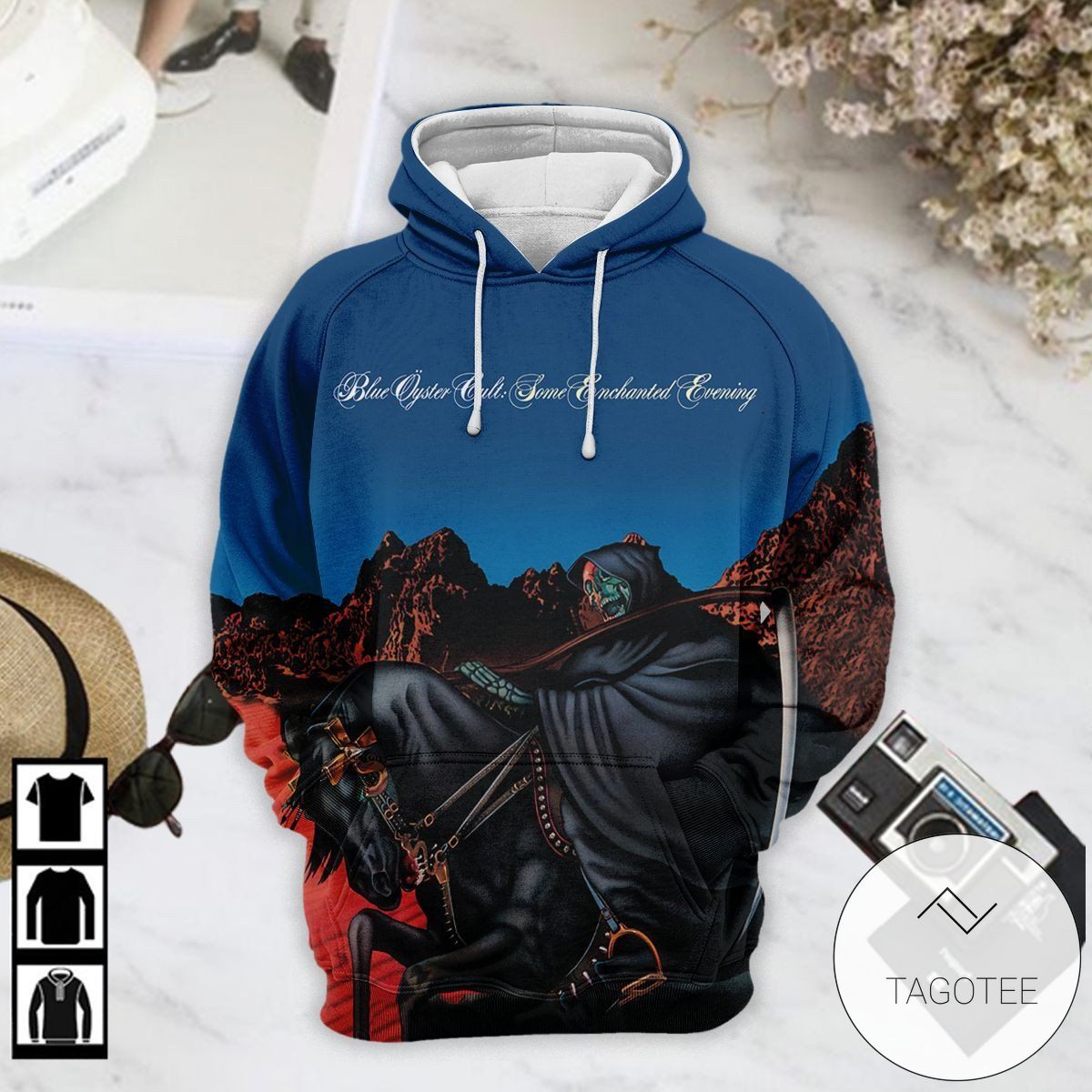Blue Öyster Cult Some Enchanted Evening Album Cover Hoodie