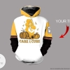 Bone Cancer Care And Cure Bear Personalized Name Hoodie