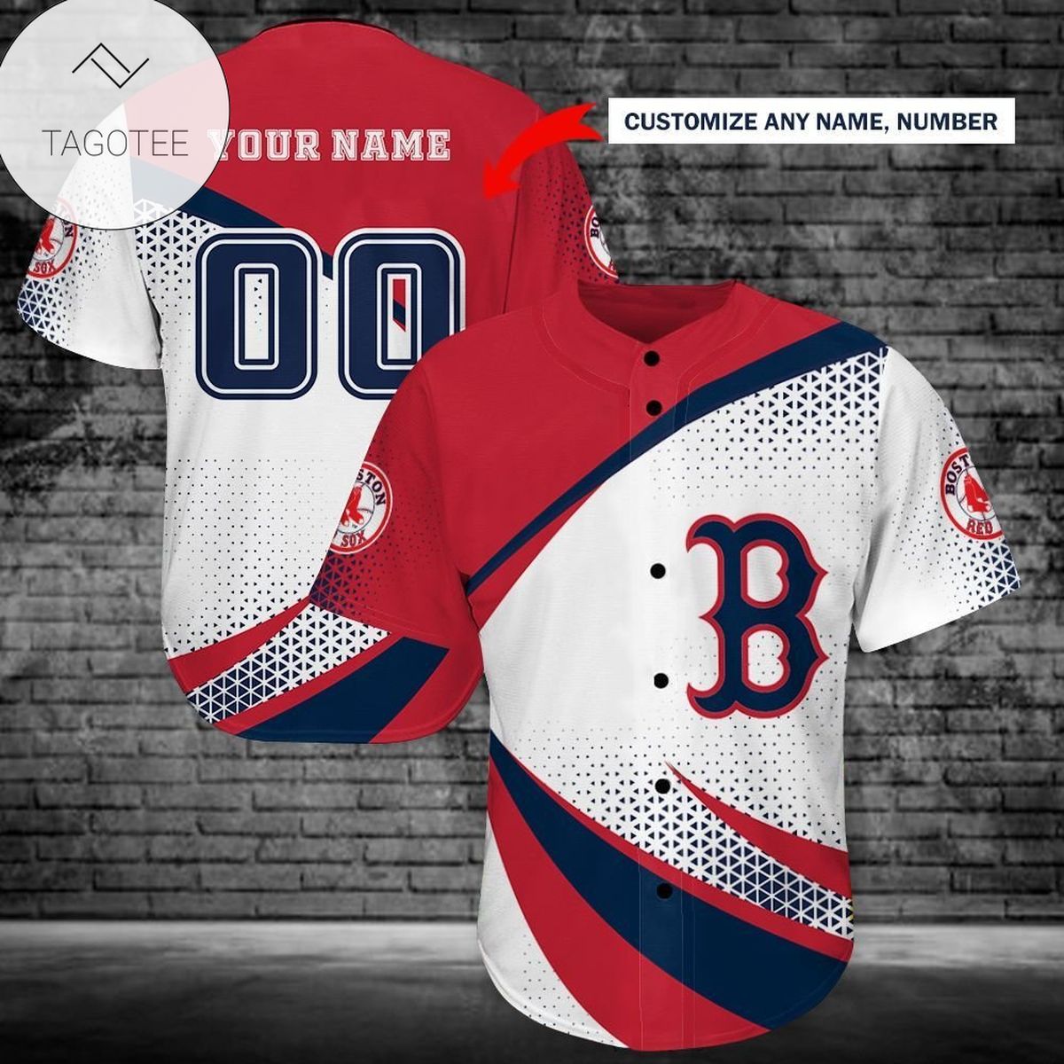 Boston Red Sox 183 Jersey - Premium Jersey Shirt - Custom Name & Number Jersey - Mlb Jersey