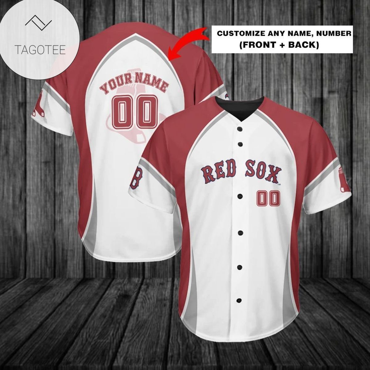 Boston Red Sox 269 Jersey - Premium Jersey Shirt - Custom Name & Number Jersey - Mlb Jersey