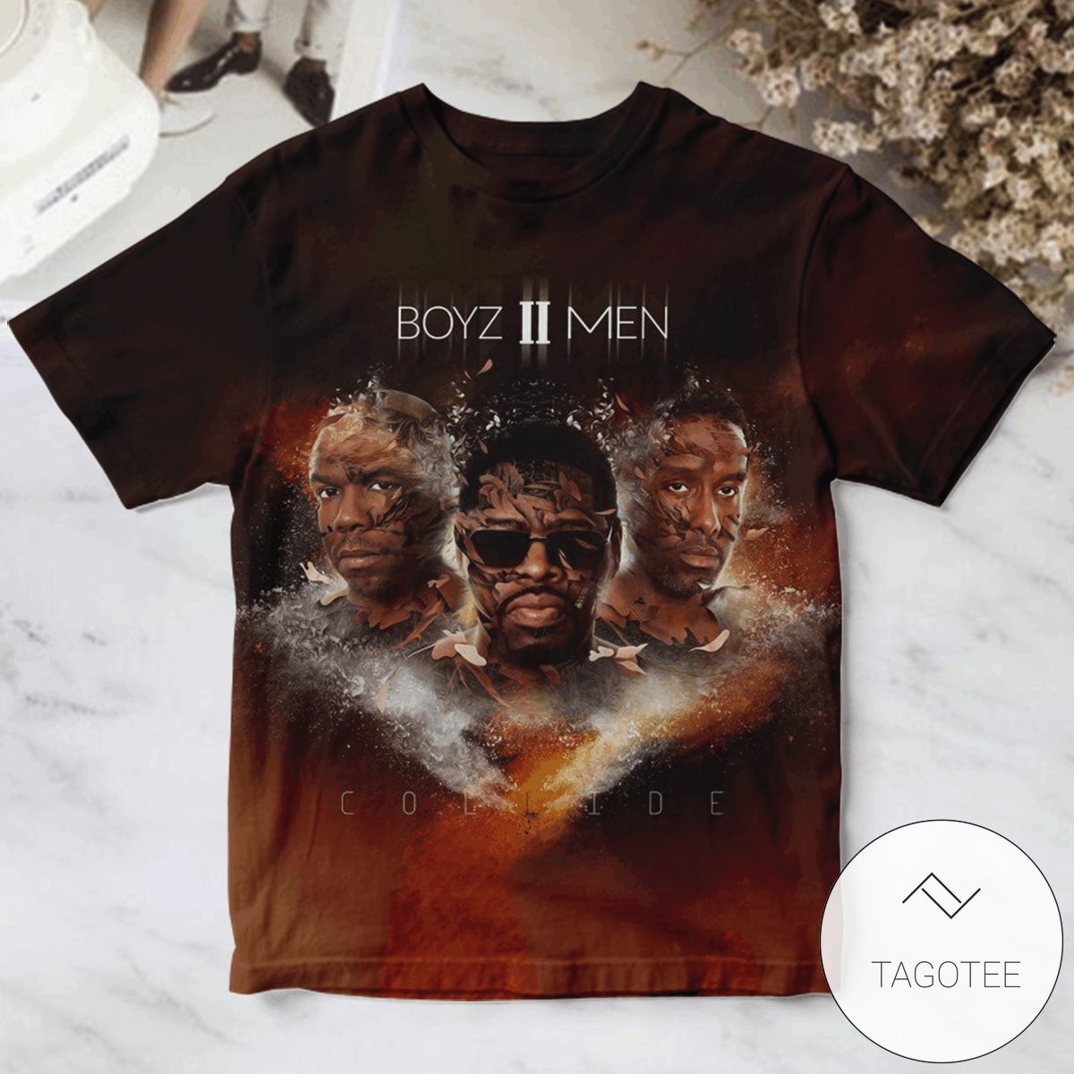 Boyz II Men Collide Album Cover Shirt
