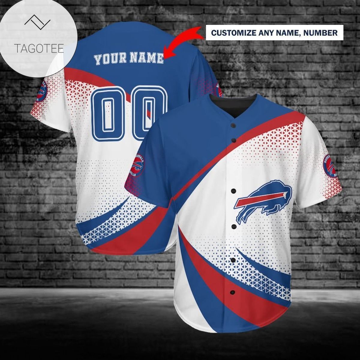 Buffalo Bills 228 Jersey - Premium Jersey Shirt - Custom Name & Number Jersey