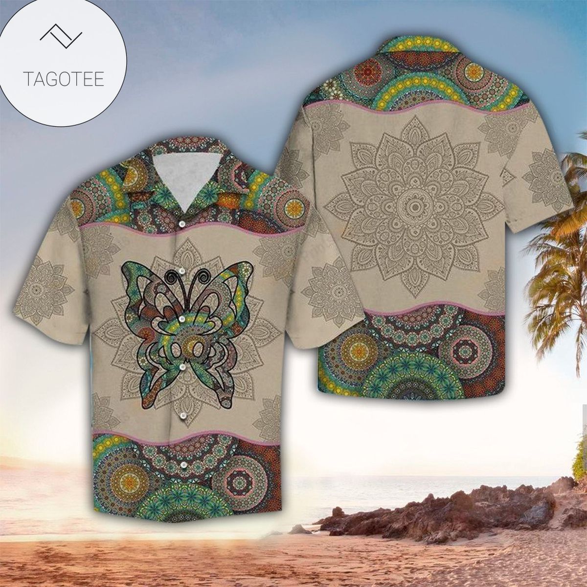 Butterfly Aloha Shirt Perfect Hawaiian Shirt For Butterfly Lover