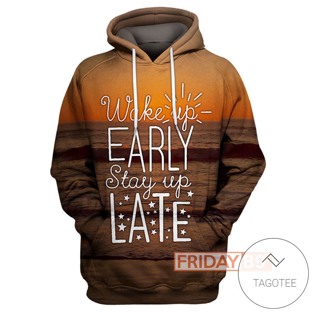 Camping T-shirt Wake up early Stay Up Late Camping Traveling T-shirt Hoodie Unisex Tank Sweater