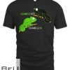 Chameleon Lizard Lover Reptile Pet Owner Pun Chameleoff T-shirt