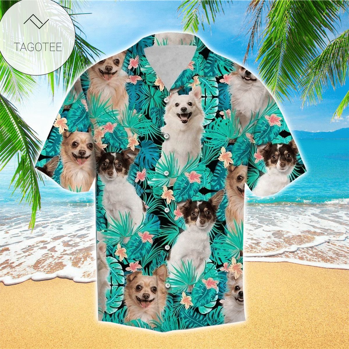 Chihuahua Shirt Chihuahua Hawaiian Shirt For Dog Lovers