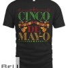 Cinco De Mayo Sombrero Maraca Guitar T-shirt