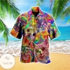 Colorful Llama Colorful Fashion Hawaiian Shirt