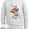 Crazy Heifer With Hippie Turban And Red Glasses T-shirt