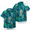 Crazy Horse Seamless Pattern Hawaiian Shirt
