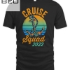 Cruise Squad 2022 Cowhide Leopard Anchor Cruising Fans T-shirt
