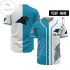 Custom Name Personalized Carolina Panthers Nfl Baseball Jersey - Premium Jersey - Custom Name Jersey Sport For Fans