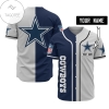 Custom Name Personalized Dallas Cowboys Baseball Jersey - Premium Jersey - Custom Name Jersey Sport For Fans