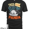 Cute Sleeping Panda Graphic Women Men Kids Panda Lover T-shirt
