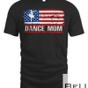 Dance Mom Disco 4th Of July Usa American Dancing Instructor T-shirt