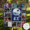E.t The Extra- Terrestrial Quilt Blanket