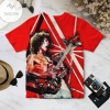 Eddie Van Halen Red Guitar Shirt
