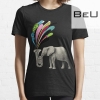 Elephant Playing A Musical Instrument T-shirt
