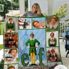 Elf Buddy Image Collection Quilt Blanket