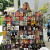 Elvis Presley All Albums Quilt Blanket