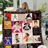 Elvis Presley Painting Art Quilt Blanket