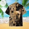French Bulldog 3D Hawaiian Shirt Beach Retro