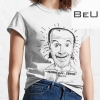 George Carlin T-shirt With Quotes "Think Off Center" T-shirt