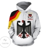 Germany Football White Hoodie