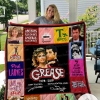 Grease John Travolta And Olivia Newton John Signatures Quilt Blanket