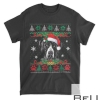Great Dane Christmas Santa Ugly Sweater Dog Lover Xmas T-shirt