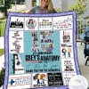 Greys Anatomy 15th Anniversary Quilt Blanket