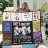 Grey's Anatomy Thank You For The Memories Quilt Blanket