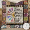 Guitar Give Me The Beat Boys And Free My Soul Quilt Blanket