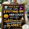 Hallmark Halloween Movies Quilt Blanket