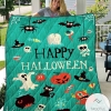 Happy Halloween Quilt Blanket