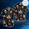 Hawaiian Aloha Shirts Halloween Trick Or Treat Skull