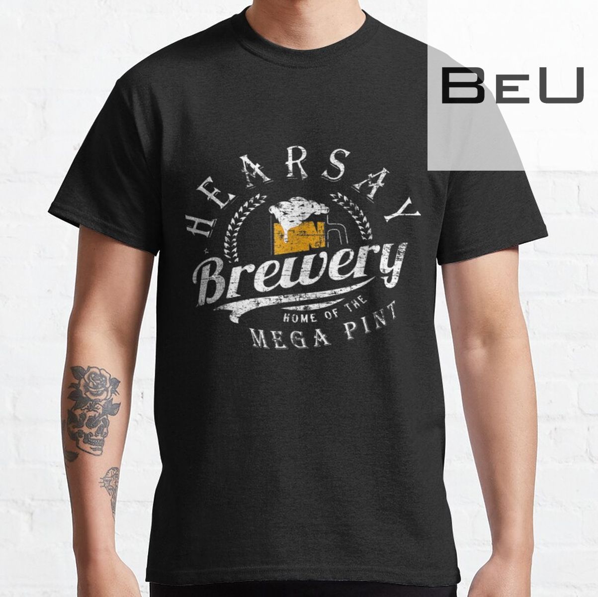 Hearsay Brewing Co Home Of The Mega Pint That S Hearsay T-shirt