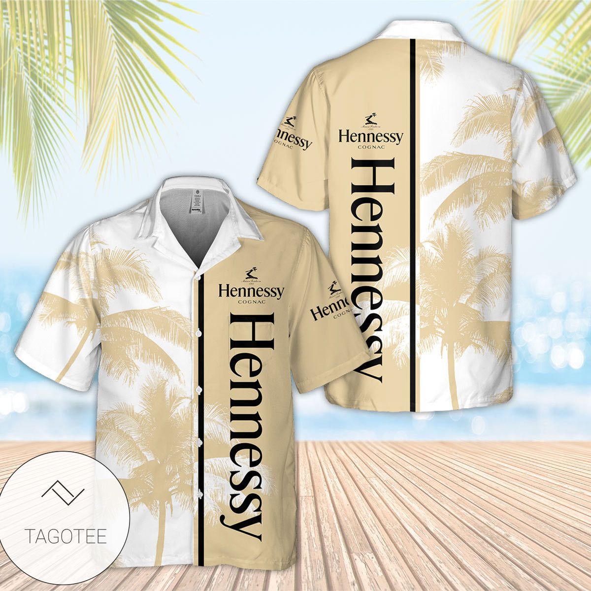 Hennessy Palm Hawaiian Shirt